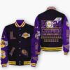 NBA Los Angeles Lakers Champions Western Conference Varsity Jacket, Baseball Jacket - livanniestore Store