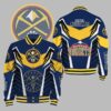 NBA Denver Nuggets Varsity Jacket, Baseball Jacket V3 - livanniestore Store