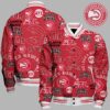 Atlanta Hawks National Basketball Association Varsity Jacket, Baseball Jacket V2 - livanniestore Store
