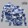 La Clippers National Basketball Association Varsity Jacket, Baseball Jacket - livanniestore Store