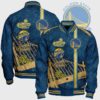Golden State Warriors - Nba Aop Varsity Jacket, Baseball Jacket - livanniestore Store