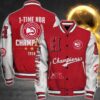 Nba Atlanta Hawks 1X Champions Print Varsity Jacket, Baseball Jacket - livanniestore Store