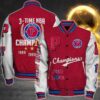 Nba Detroit Pistons 3X Champions Print Varsity Jacket, Baseball Jacket - livanniestore Store