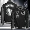 Nba Brooklyn Nets National Basketball Association Varsity Jacket, Baseball Jacket - livanniestore Store