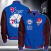 Nba Philadelphia 76Ers National Basketball Association Varsity Jacket, Baseball Jacket - livanniestore Store