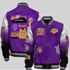 Nba Los Angeles Lakers National Basketball Association Aop Varsity Jacket, Baseball Jacket - livanniestore Store