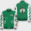NBA Boston Celtics O W Varsity Jacket, Baseball Jacket - livanniestore Store