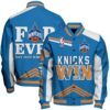 NBA New York Knicks For Ever Varsity Jacket, Baseball Jacket - livanniestore Store