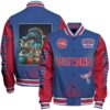 Detroit Pistons NBA Varsity Jacket, Baseball Jacket - livanniestore Store