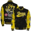 Utah Jazz - National Basketball Association Logo Varsity Jacket, Baseball Jacket - livanniestore Store