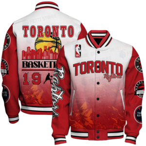 NBA Toronto Raptors - National Basketball Association Aop Varsity Jacket, Baseball Jacket - livanniestore Store