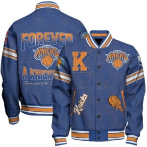 Nba New York Knicks - National Basketball Association Varsity Jacket, Baseball Jacket Sfat - livanniestore Store