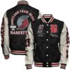 Portland Trail Blazers NBA Team Logo Sport Pattern Style Varsity Jacket, Baseball Jacket - livanniestore Store