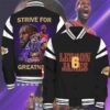 LeBron James 40K Point Los Angeles Lakers Varsity Jacket, Baseball Jacket - livanniestore Store