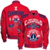 Washington Wizards - X Champions Basketball Team Print Varsity Jacket, Baseball Jacket - livanniestore Store