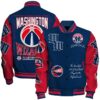 Washington Wizards - X Champions Basketball Team Print Varsity Jacket, Baseball Jacket - livanniestore Store