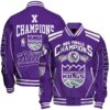 Sacramento Kings - X Champions Basketball Team Print Varsity Jacket, Baseball Jacket - livanniestore Store