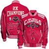 Houston Rockets - 2x Champions Basketball Team Print Varsity Jacket, Baseball Jacket - livanniestore Store