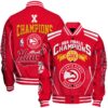 Atlanta Hawks - X Champions Basketball Team Print Varsity Jacket, Baseball Jacket - livanniestore Store