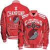 Portland Trail Blazers - X Champions Basketball Team Print Varsity Jacket, Baseball Jacket - livanniestore Store
