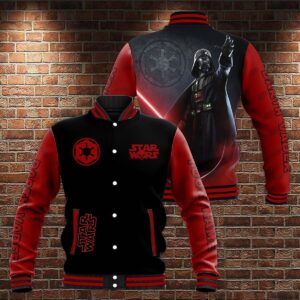 Personalized Star Wars Love Darth Vader Gift For Fans Baseball Jacket - livanniestore Store