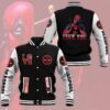 Deadpool Love You Fvck You Gift For Deadpool Lovers Baseball Jacket - livanniestore Store