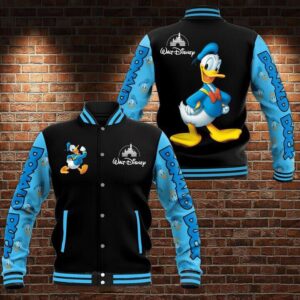 Love Donald Duck Father'S Day Mother'S Day Cartoon Movie Baseball Jacket - livanniestore Store
