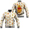 Winnie The Pooh Cartoon Movie Pooh Bear Lovers Gift For Fans Baseball Jacket - livanniestore Store