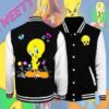 We Are Never Too Old For Tweety Bird Looney Tunes Baseball Jacket - livanniestore Store