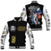 Star Wars Movie Characters May The Force Be With You Baseball Jacket - livanniestore Store