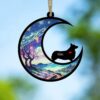 Personalized Corgi Memorial Suncatcher Ornament - Christmas Ornaments Personalized Gift For Dog Lover - livanniespoon