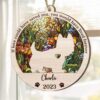 Personalized Memorial Westie Suncatcher Ornament - Custom Christmas Ornaments Gift For Dog Lover - livanniespoon