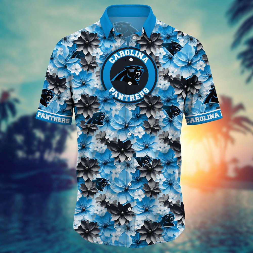 Carolina Panthers Hawaiian Shirt Gift Men Women Gift Men Women Trending Summer. Gift For Fan H51278 - livanniespoon - Image 2