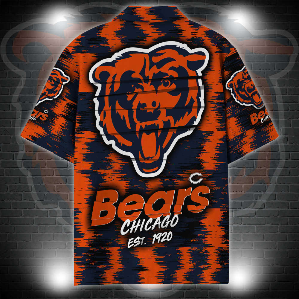 Chicago Bears Hawaii Shirt Custom Your Name, Sport 3D Shirt, Gift For Fan EHIVM-57494 - livanniespoon - Image 4