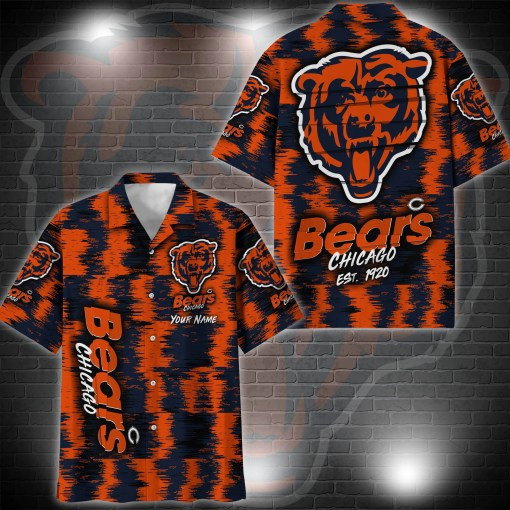 Chicago Bears Hawaii Shirt Custom Your Name, Sport 3D Shirt, Gift For Fan EHIVM-57494 - livanniespoon - Image 5