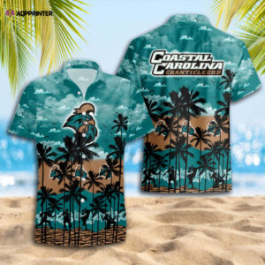 Coastal Carolina Chanticleers Hawaiian Shirt Gift Men Women Gift Men Women Trending Summer. Gift For Fan S88912 - livanniespoon
