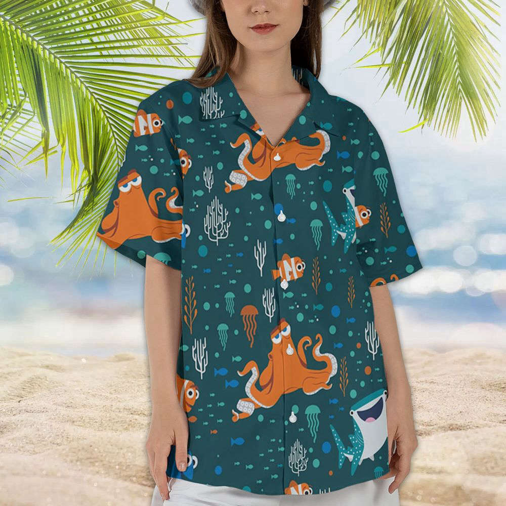 Finding Nemo Disney Hawaiian Shirt, Nemo Marlin Dory Crush Shirt, Gift For Men Women - livanniespoon - Image 5