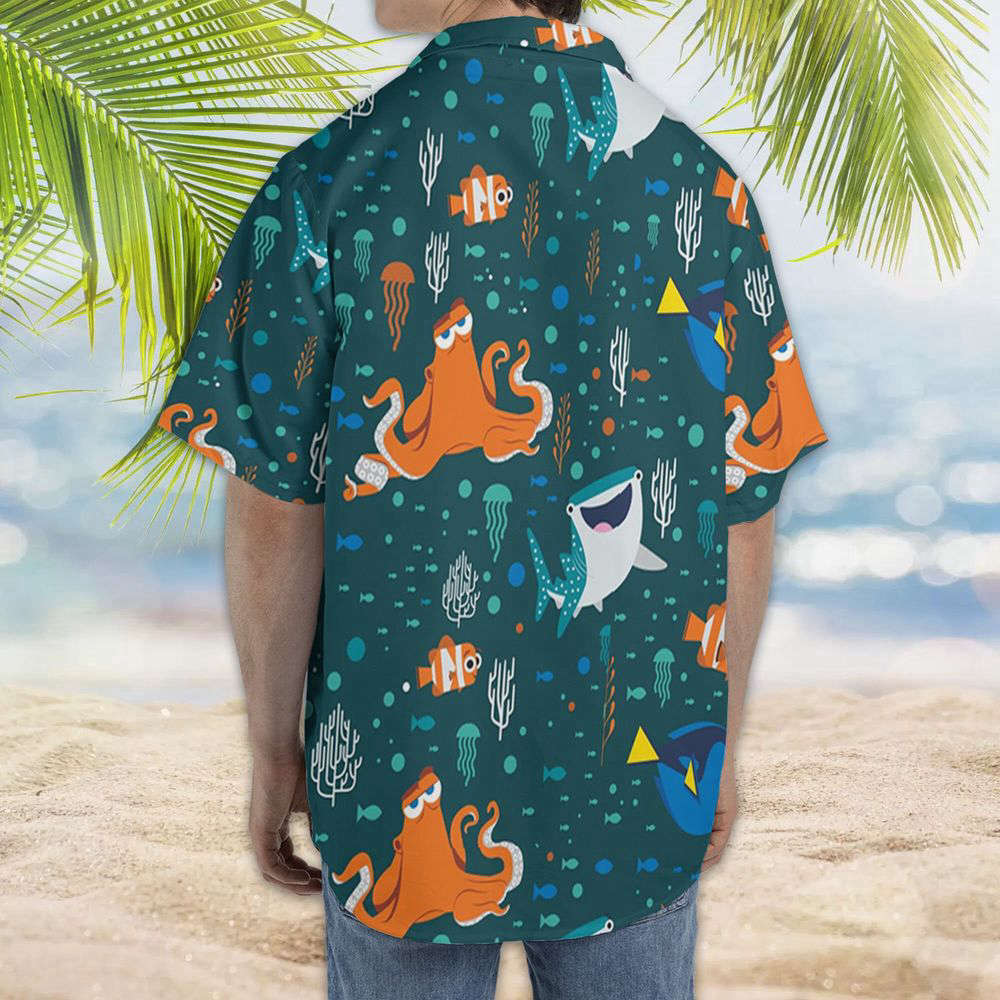 Finding Nemo Disney Hawaiian Shirt, Nemo Marlin Dory Crush Shirt, Gift For Men Women - livanniespoon - Image 6
