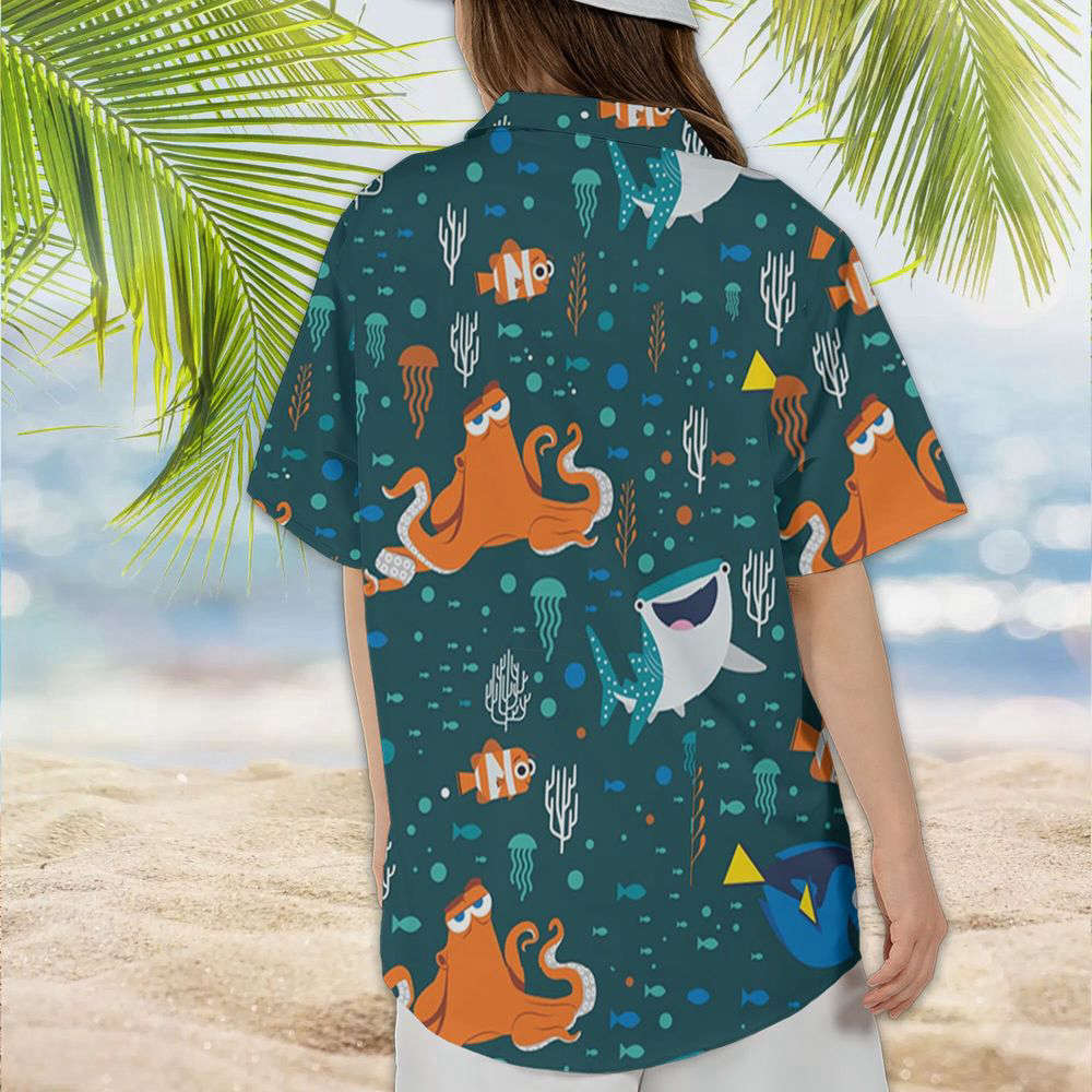 Finding Nemo Disney Hawaiian Shirt, Nemo Marlin Dory Crush Shirt, Gift For Men Women - livanniespoon - Image 7