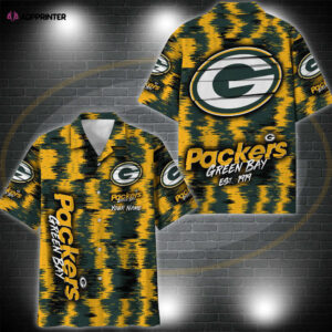 Green Bay Packers Hawaii Shirt Custom Your Name, Sport 3D Shirt, Gift For Fan EHIVM-57494 - livanniespoon
