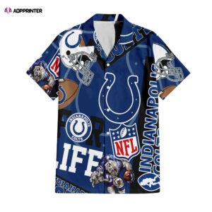 Indianapolis Colts Hawaiian Shirt Gift Men Women Gift Men Women Full Set 1 - livanniespoon