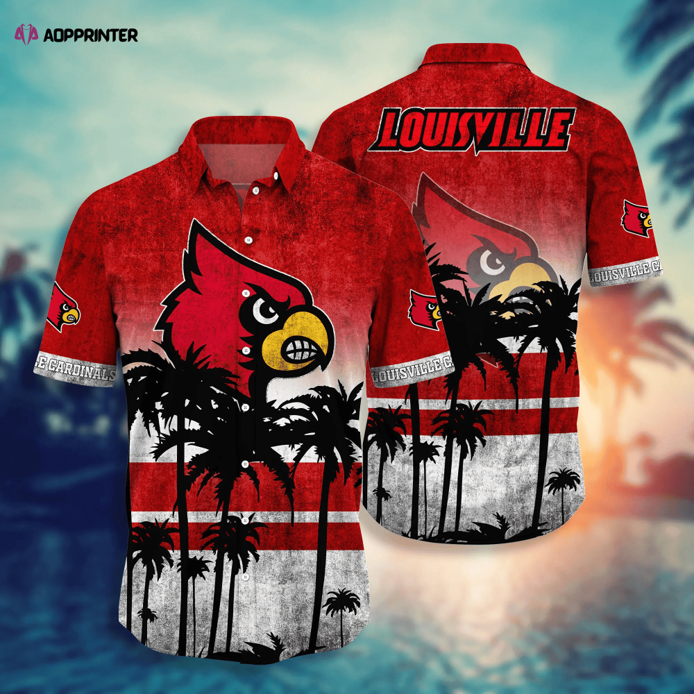 Louisville Cardinals Hawaii Shirt Short Style Hot Trending Summer NA21689 - livanniespoon