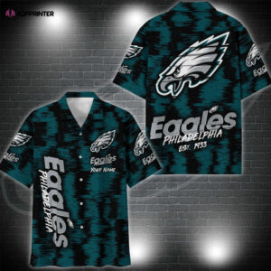 Philadelphia Eagles Hawaii Shirt Custom Your Name, Sport 3D Shirt, Gift For Fan EHIVM-57494 - livanniespoon