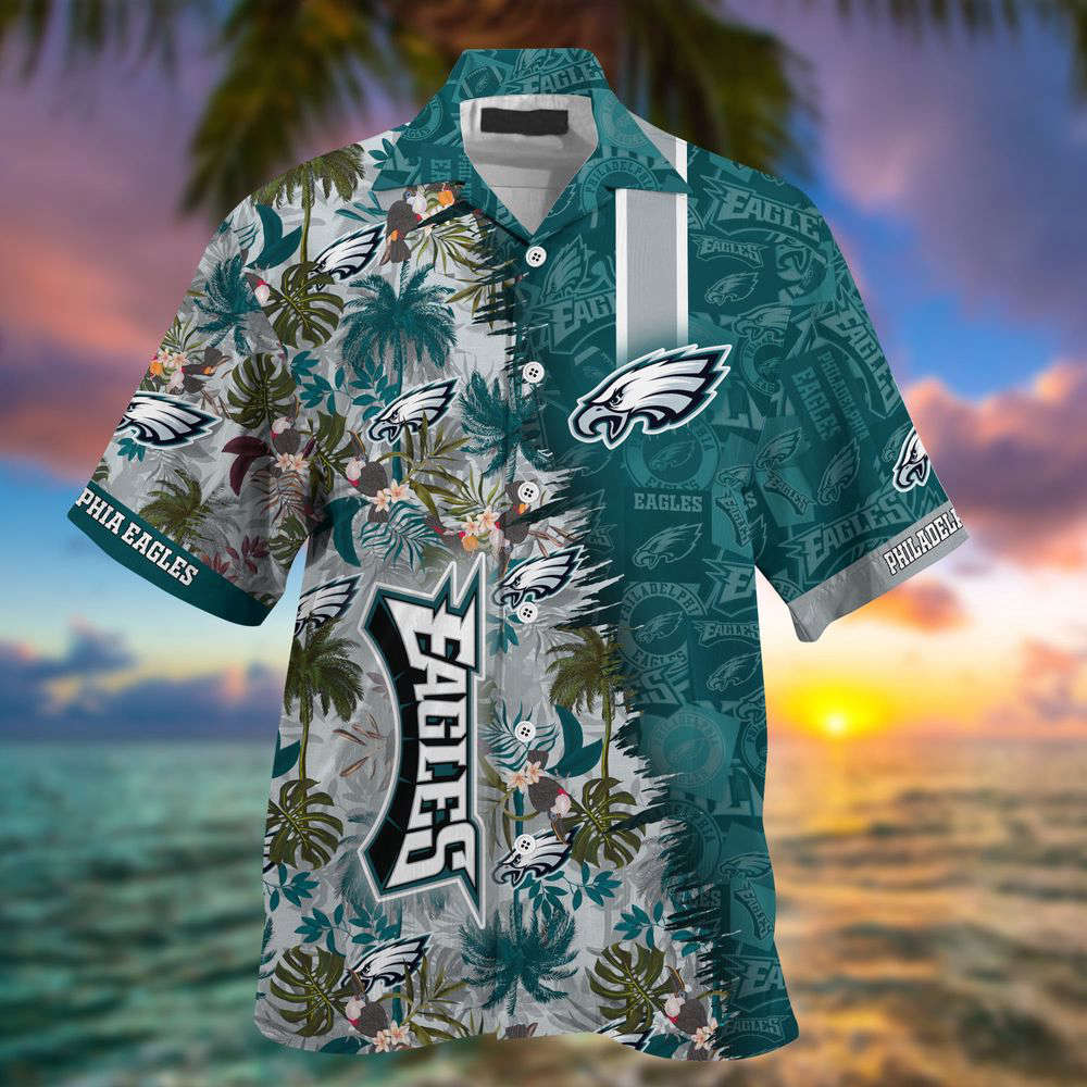 Philadelphia Eagles NFL-Summer Hawaii Shirt And Shorts For Your Loved Ones - livanniespoon - Image 2