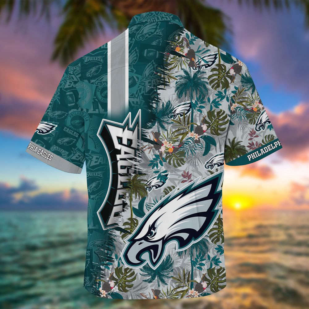 Philadelphia Eagles NFL-Summer Hawaii Shirt And Shorts For Your Loved Ones - livanniespoon - Image 3