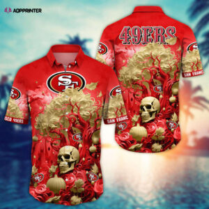 San Francisco 49ers Skull Trending Hawaii Shirt New Arrivals H51939 - livanniespoon