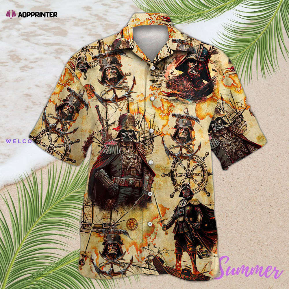Star Wars Darth Vader Pirates Hawaiian Shirt Shorts Summer 2023 Hot - livanniespoon
